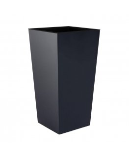 Prosperplast Flower pot with insert Urbi Square DURS400 anthracite