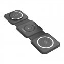 Choetech T588-F 3in1 Magnetic Wireless Charger 15W (black) Choetech T588-F 3in1 Magnetic Wireless Charger 15W (black)