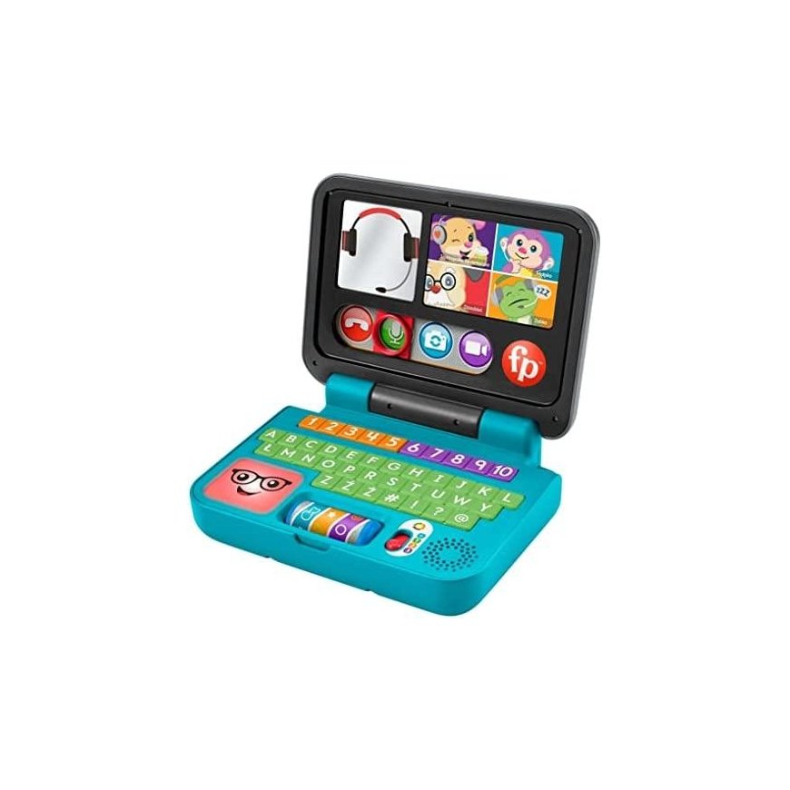 Fisher Price Mokomasis nešiojamasis kompiuteris - pasikalbėkime – 4