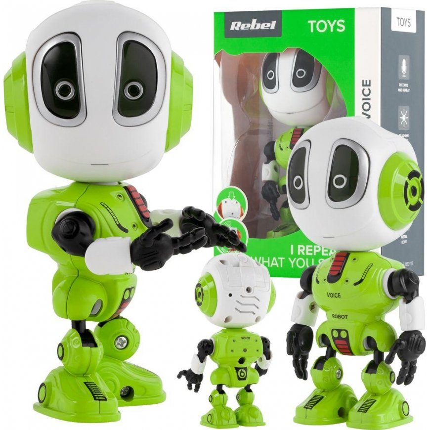 REBEL VOICE robotukas - Žalias – 2