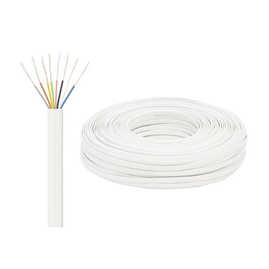 Blow Plokščias telefono kabelis KP-8/100m – 2