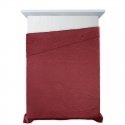 Eurofirany DESIGN 91 BONI / 6 Bedspread, quilted by hot pressing with leaf pattern, 220X240 cm, color: brick Bedspread