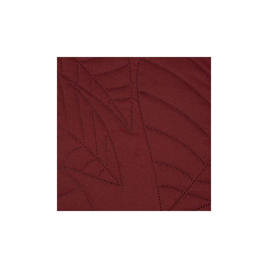 Eurofirany DESIGN 91 BONI / 6 Bedspread, quilted by hot pressing with leaf pattern, 220X240 cm, color: brick Bedspread – 5