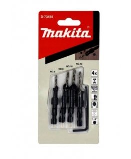 Grąžtas Wiertło Makita Rinkinys grąžtai/POGŁĘBIACZ 4 vnt. (2,4-2,8-3,2-3,6) MAKITA