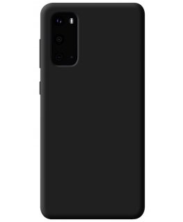 Evelatus Samsung Galaxy S20 Premium Soft Touch Silicone Case Black
