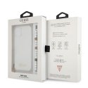 Guess GUHCP13SKPSWH iPhone 13 mini 5.4" Transparent hardcase White Pearl Guess GUHCP13SKPSWH iPhone 13 mini 5.4" Transparent hardcase White Pearl