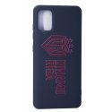 Evelatus Samsung A41 Soft Touch Silicone Case DR Logo N3 Red Black