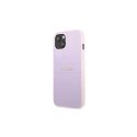 Guess GUHCP13SPSASBPU iPhone 13 mini 5.4 inch Purple/Purple Saffiano Hot Stamp & Metal Logo Guess GUHCP13SPSASBPU iPhone 13 mini 5.4 inch Purple/Purple Saffiano Hot Stamp & Metal Logo