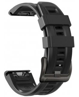 Garmin Fenix 5/6/6 Pro/7 smart watch strap, Black