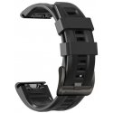 Išmaniojo laikrodžio Garmin Fenix 5/6/6 Pro/7 dirželis, Juodos spalvos Išmaniojo laikrodžio Garmin Fenix 5/6/6 Pro/7 dirželis, Juodos spalvos