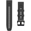 Išmaniojo laikrodžio Garmin Fenix 5/6/6 Pro/7 dirželis, Juodos spalvos Išmaniojo laikrodžio Garmin Fenix 5/6/6 Pro/7 dirželis, Juodos spalvos