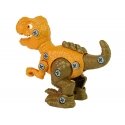 Lean Cars Dinosaur Tyrannosaurus Rex Kit with Egg DIY Screwdriver Orange