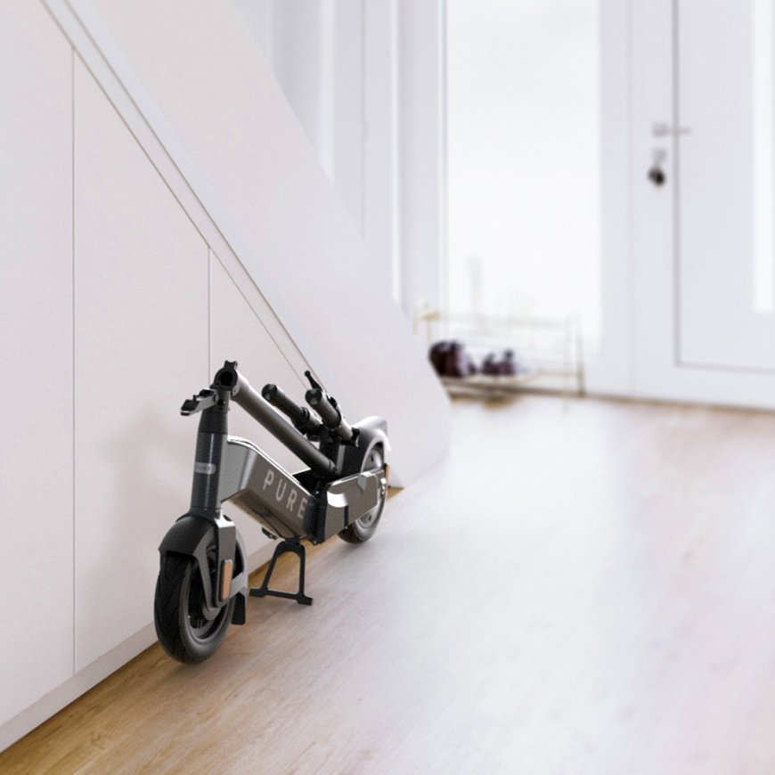 Pure Electric Advance+ electric scooter, Mercury grey – 4