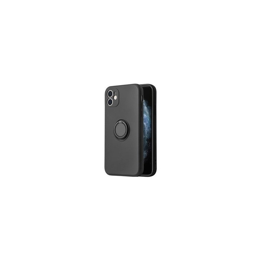 iLike Apple iPhone 14 Pro SILICONE RING Black