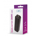 Setty Power Bank Ārējas Uzlādes Baterija 2600 mAh Setty Power Bank Ārējas Uzlādes Baterija 2600 mAh