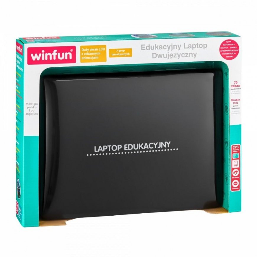 Smily Laptop edukacyjny dwujęzyczny