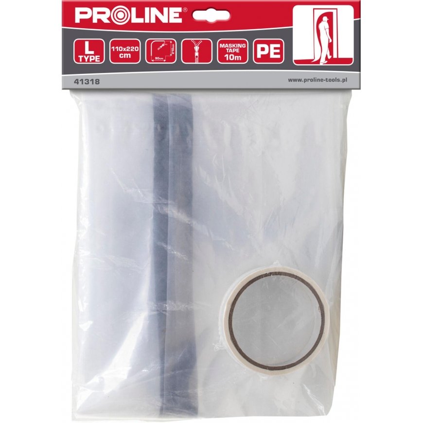 Proline Dust curtain with lock type