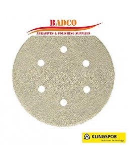 KLINGSPOR 150mm ADHESIVE HOLDER ABRASIVE DISC PS33CK gr. 60 GLS3 / 100 pcs.