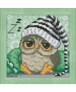 Beldizart Diamond Painting Set Sleepy owlet AM1572
