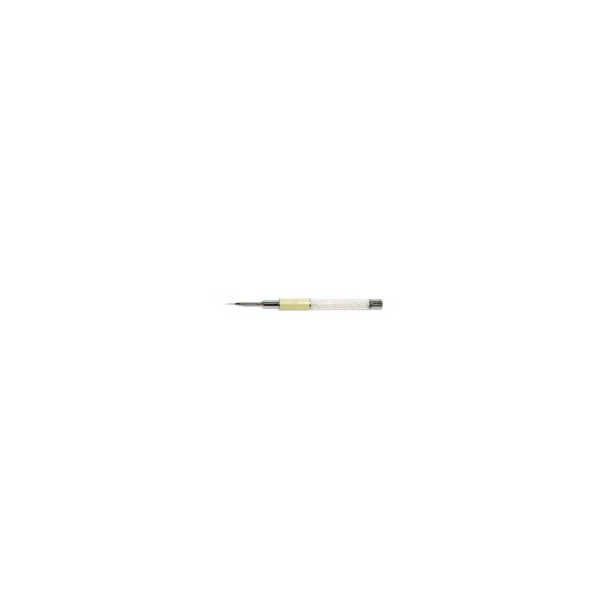 Teptukas nagų dailei Osom Professional Pure Kolinsky Nail Art Round Baltas Pearl Series N0760PG – 2