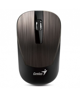 Mouse Genius Mouse NX-7015, 1600DPI, 2.4 [GHz], optical, 3cl., wireless, chocolate, 1 pc AA, Blue-eye sensor