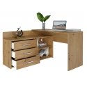Topeshop DANY ARTISAN KPL tietokonepöytä Tammenväri Topeshop DANY ARTISAN KPL tietokonepöytä Tammenväri