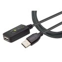 Techly IUSB-REP20TY USB cable 5 m USB 2.0 USB A Black Techly IUSB-REP20TY USB cable 5 m USB 2.0 USB A Black