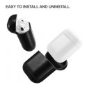 Evelatus Apple Airpods Leather Protective Case Black Evelatus Apple Airpods Leather Protective Case Black
