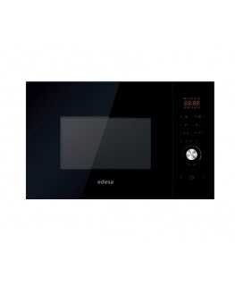 Edesa EMW-2530-IG BK Įmontuoti Mikrobangų krosnelė su kepsninės funkcija 25 L 900 W Juoda