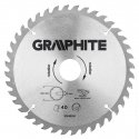 Graphite Grafitinis diskinio pjūklo diskas 180x30mm, 40 dantų - 55H604 Graphite Grafitinis diskinio pjūklo diskas 180x30mm, 40 dantų - 55H604