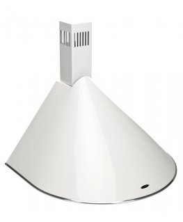 Cooker hood chimney AKPO WK-5 RONDO TURBO 60 WHITE (159.7 m3/h, 600mm, white color)