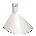 Cooker hood chimney AKPO WK-5 RONDO TURBO 60 WHITE (159.7 m3/h, 600mm, white color) Cooker hood chimney AKPO WK-5 RONDO TURBO 60 WHITE (159.7 m3/h, 600mm, white color)