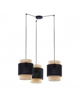 Orno LANA 3P, hanging lamp, E27 max.60W, black