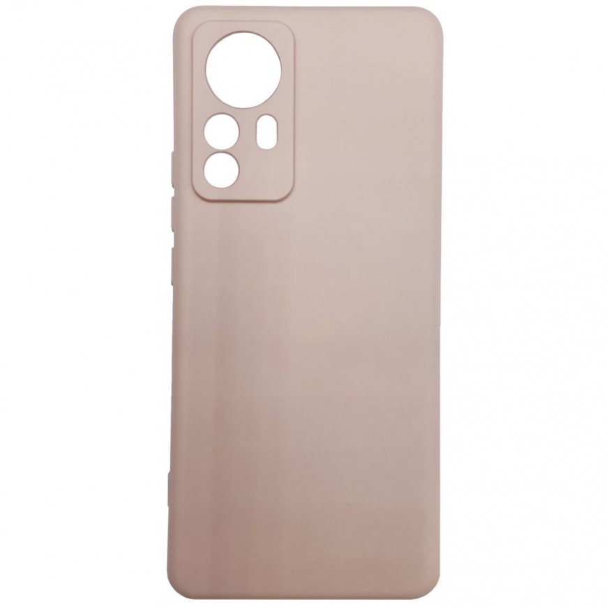 Evelatus Xiaomi 12/12X Nano Silicone Case Soft Touch TPU Beige