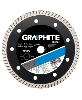 Graphite Graphite Turbo diamond disc 230x22.2mm 57H623