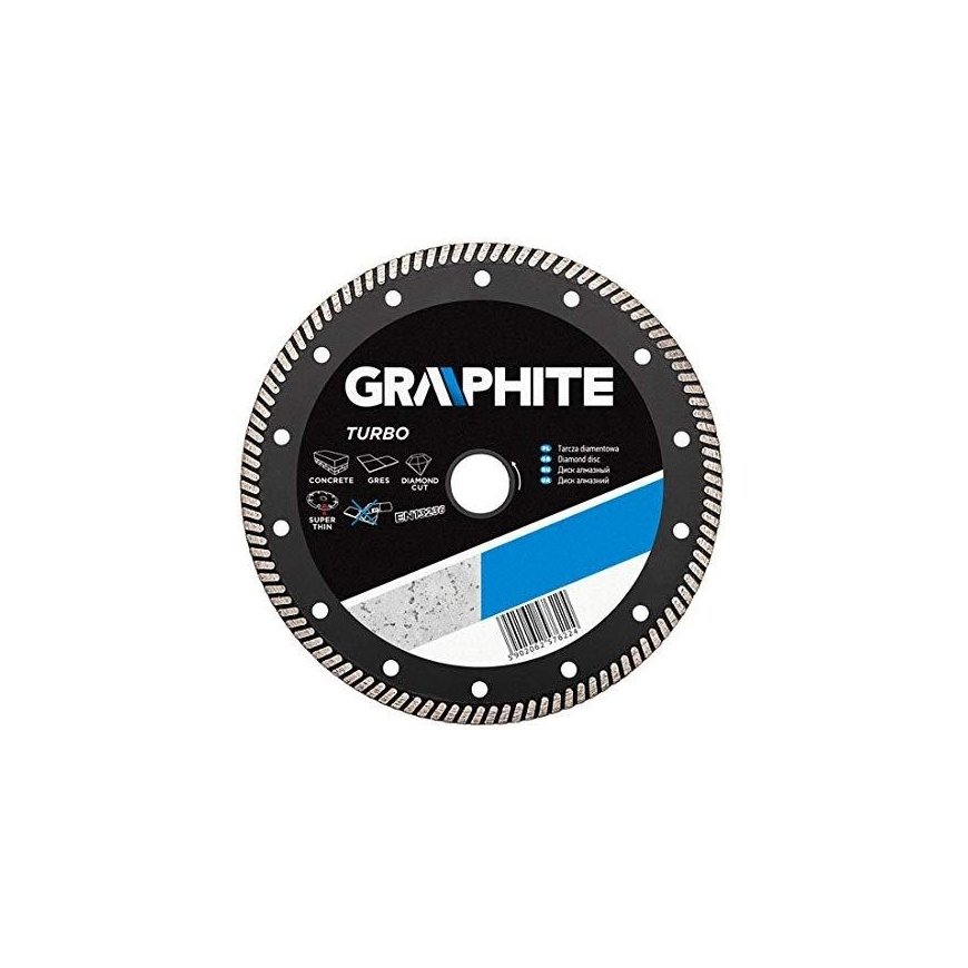 Graphite Graphite Turbo diamond disc 230x22.2mm 57H623 – 2