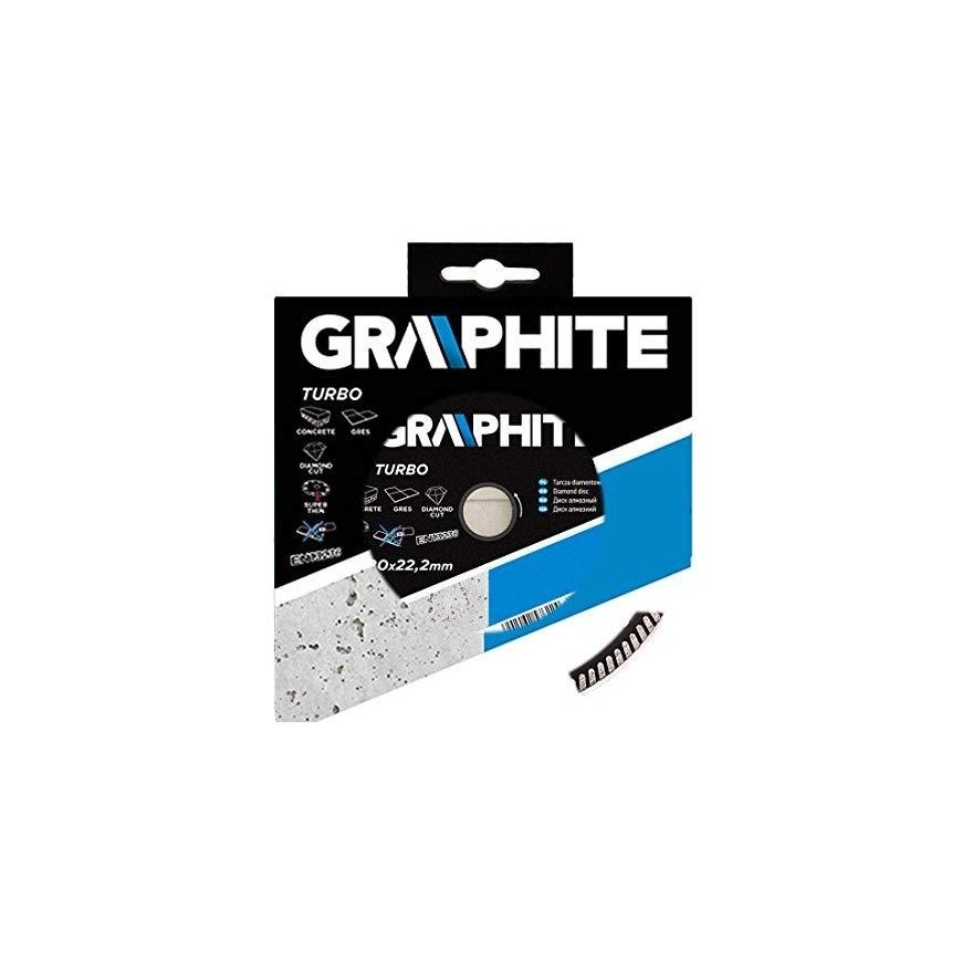 Graphite Grafitas Turbo deimantinis diskas 230x22.2mm 57H623 – 3