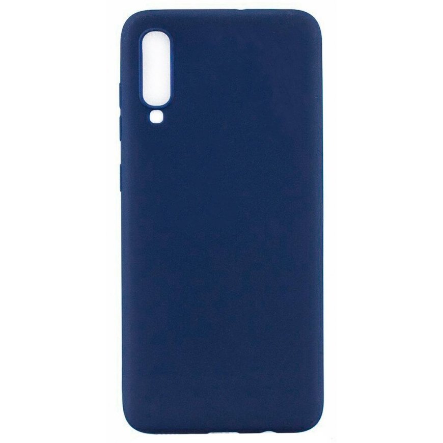 Evelatus Samsung A70 Silicon Case Dark Blue