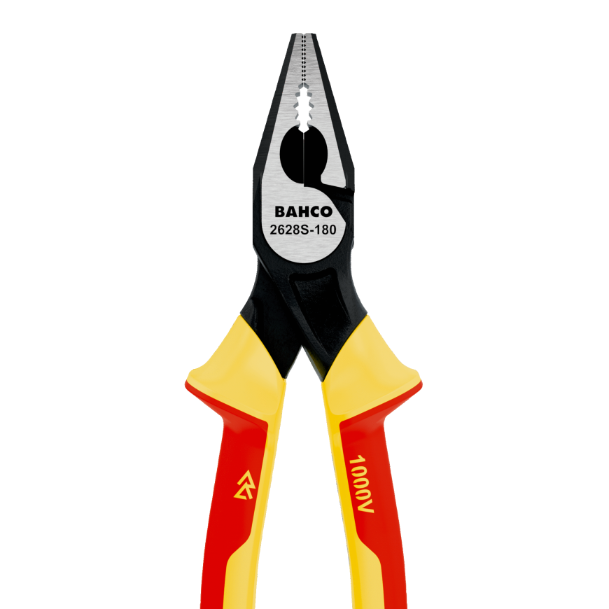 1000V Combination pliers 160mm, especially for hard wire, Bahco – 3