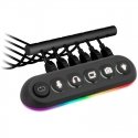 Streamplify Simplify HUB DECK 5, 4x USB 3.0, 1x USB 2.0, RGB, 12V, EU-Netzkabel - black