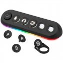 Streamplify Supaprastinkite HUB DECK 5, 4x USB 3.0, 1x USB 2.0, RGB, 12V, EU-Netzkabel - juodas