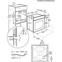 Electric oven Electrolux EOF6P76BX