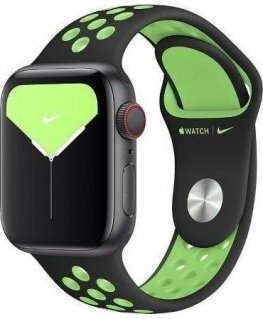 Apple Strap Apple Watch MXQW2FE/A 38/40/41mm Nike Sport Brand black-light green/black-lime blast