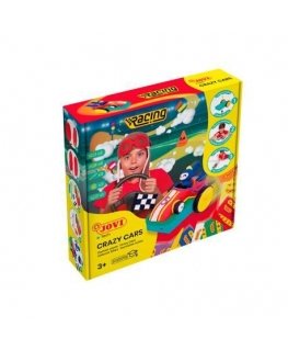 Crazy Racing Cars JOVITECH Set. Neon colors