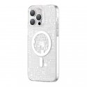 Kingxbar PQY Geek series magnetic case for iPhone 14 Plus MagSafe silver Kingxbar PQY Geek series magnetic case for iPhone 14 Plus MagSafe silver
