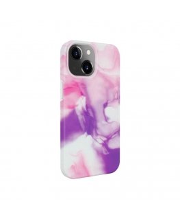 Evelatus Apple iPhone 14 Premium Silicone case Customized Print Purple