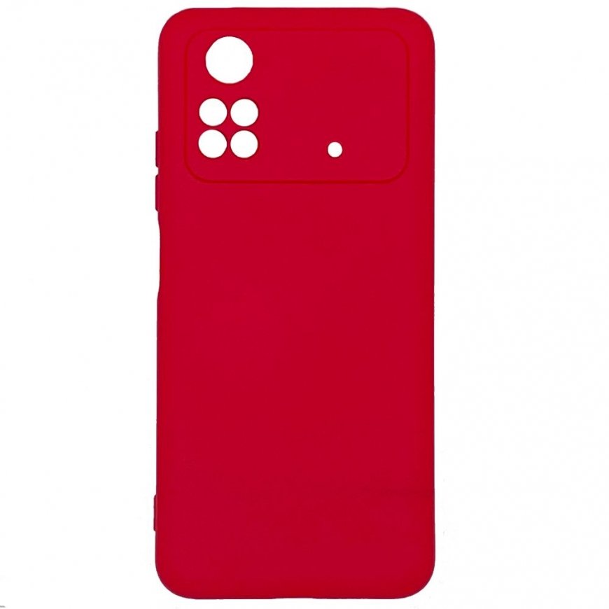 Evelatus Xiaomi Poco X4 Pro 5G Nano Silicone Case Soft Touch TPU Red