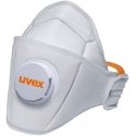 Respiratorius Uvex silv-Air Premium 5210 FFP2, sulankstomas, su vožtuvu,3 vnt, mažmeninė pakuotė