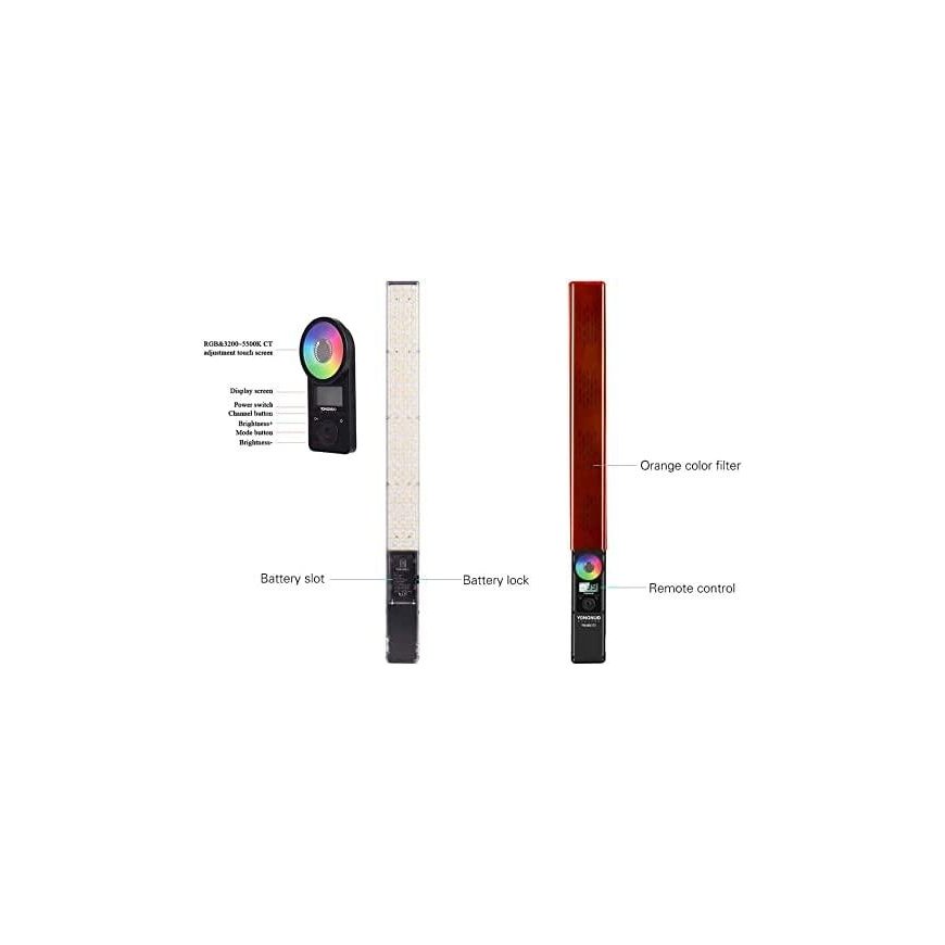Yongnuo studijos lempa Yongnuo YN360 III LED lempa - RGB, WB (3200 K - 5500 K) – 2