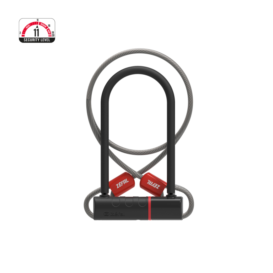ZEFAL K-TRAZ U11+CABLE bicycle lock with